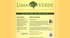 Desktop Screenshot of limaverde.net